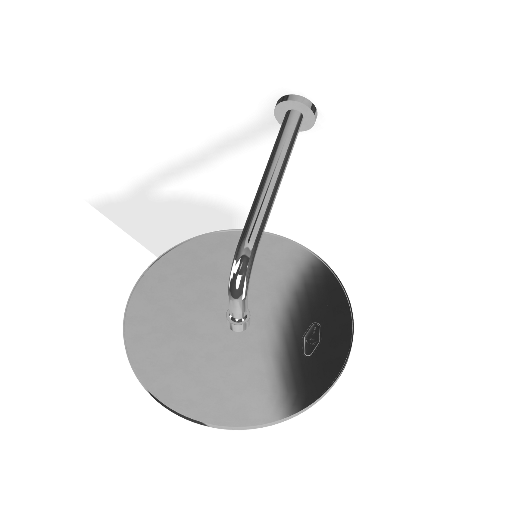 Treemme T30 soffione doccia 30 cm a parete anticalcare cromo Cromo Lucido, dettaglio ravvicinato della finitura e del...