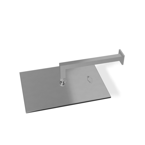 Treemme Arche IT6566CCZZZZ soffione 26x36 a parete anticalcare cromo