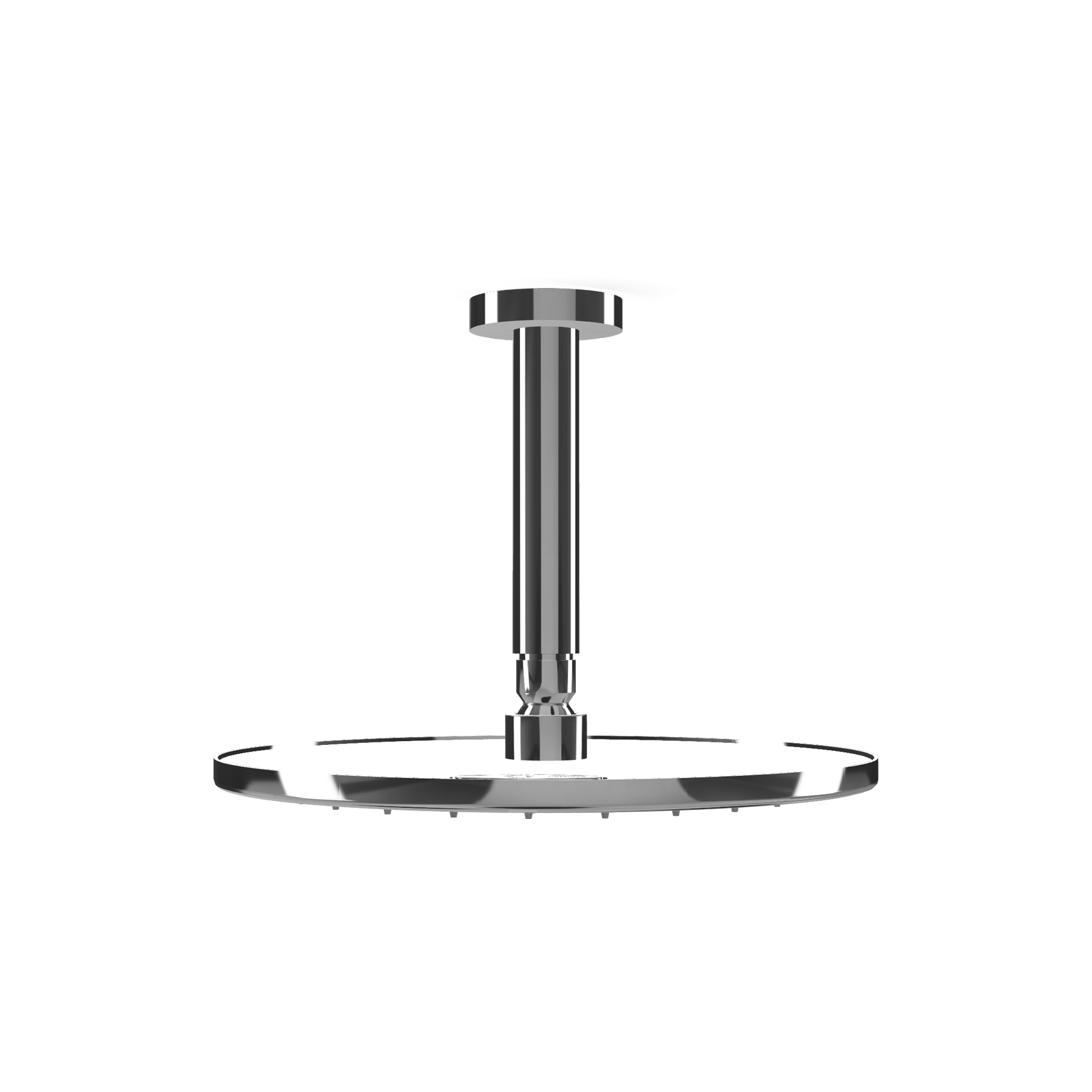 Treemme Los IT6587CCZZVS soffione 25 cm a soffitto con Cromo Lucido, dettaglio ravvicinato della finitura e del marchio...