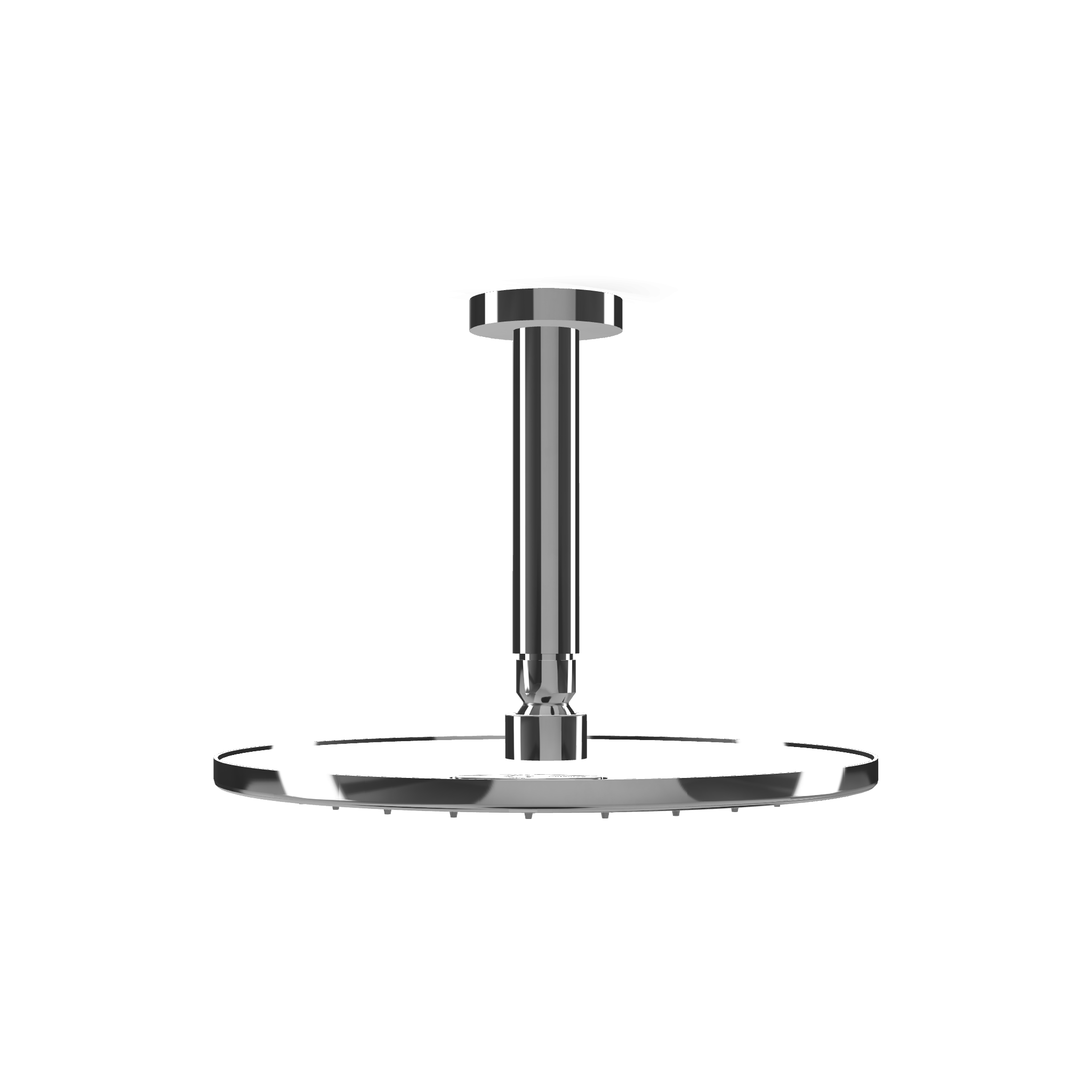 Treemme Los IT6587CCZZVS soffione 25 cm a soffitto con Cromo Lucido, dettaglio ravvicinato della finitura e del marchio...