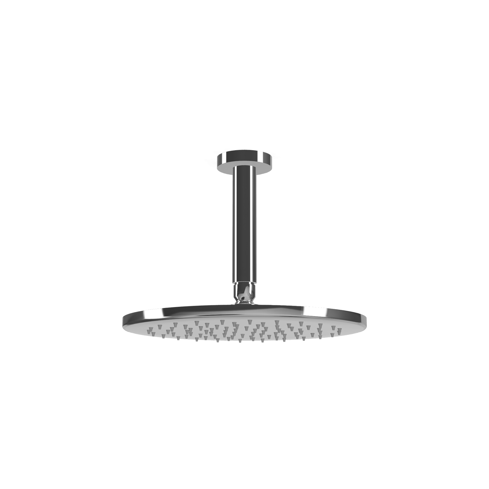 Treemme Los IT6587CCZZVS soffione 25 cm a soffitto con Cromo Lucido, componenti inclusi smontati: corpo incasso, placca e...