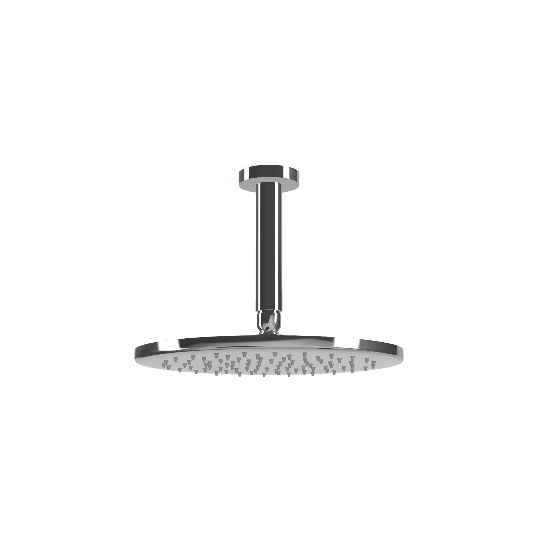 Treemme Los IT6587CCZZVS soffione 25 cm a soffitto con Cromo Lucido, componenti inclusi smontati: corpo incasso, placca e...