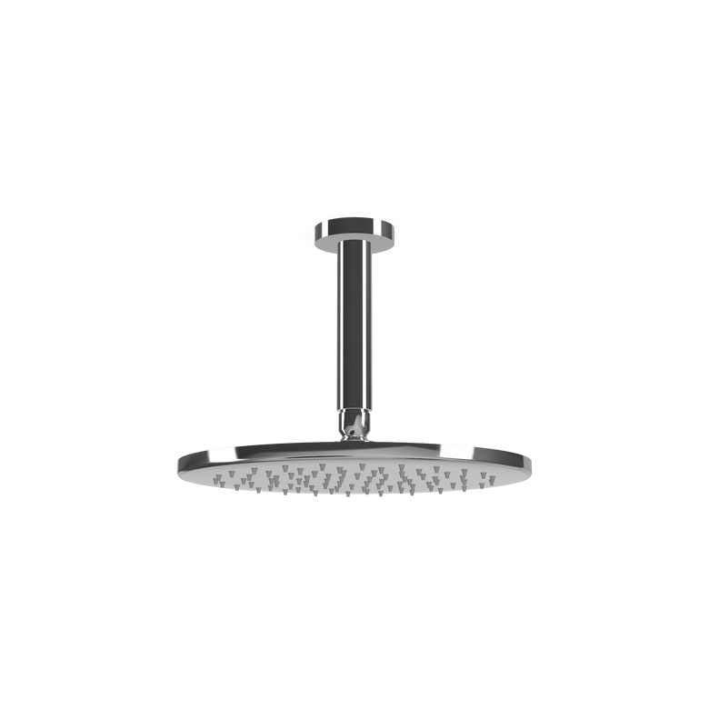 Treemme Los IT6587CCZZVS soffione 25 cm a soffitto con Cromo Lucido, componenti inclusi smontati: corpo incasso, placca e...