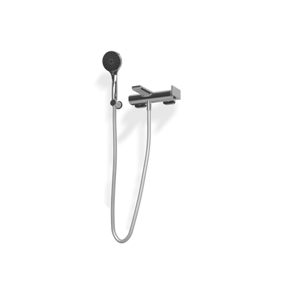 Treemme Hask IT6A00CCHAZZ miscelatore monocomando esterno vasca con set doccetta cromo