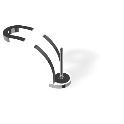 Treemme Philo IT7011CCPDZZ miscelatore monocomando lavabo 122mm cromo