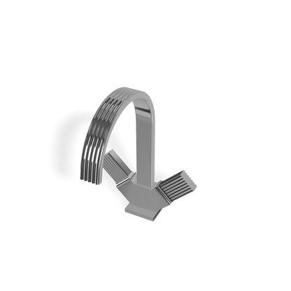 Treemme Kea gruppo lavabo monoforo 19 cm con canna ad ombrello cromo IT7A14CCKOZZ