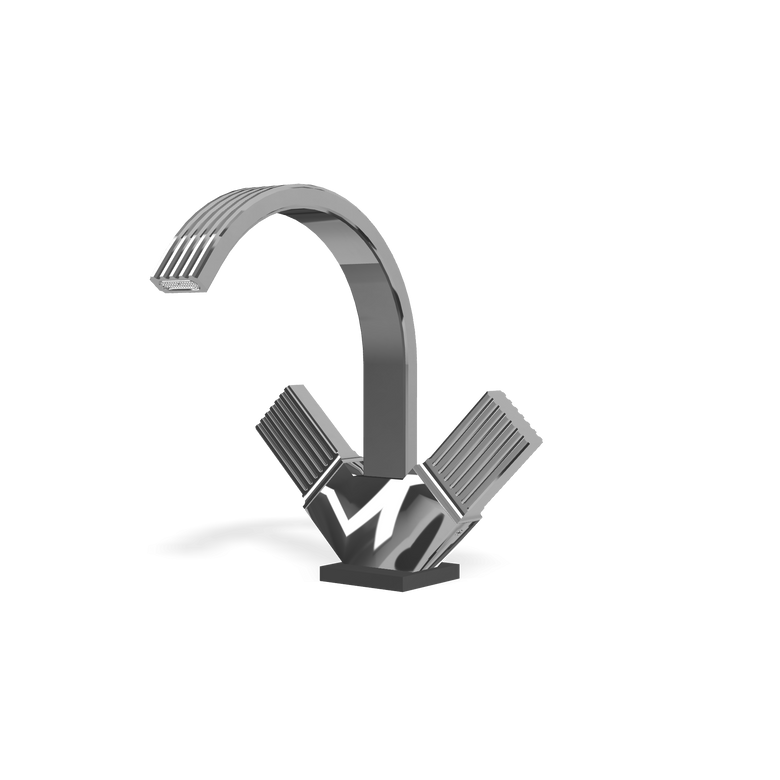 Treemme Kea IT7A24CCKOZZ gruppo bidet monoforo 3 fori cromo Cromo Lucido, componenti inclusi smontati: corpo incasso...