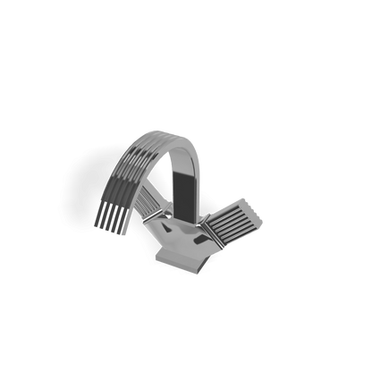 Treemme Kea IT7A24CCKOZZ gruppo bidet monoforo 3 fori cromo