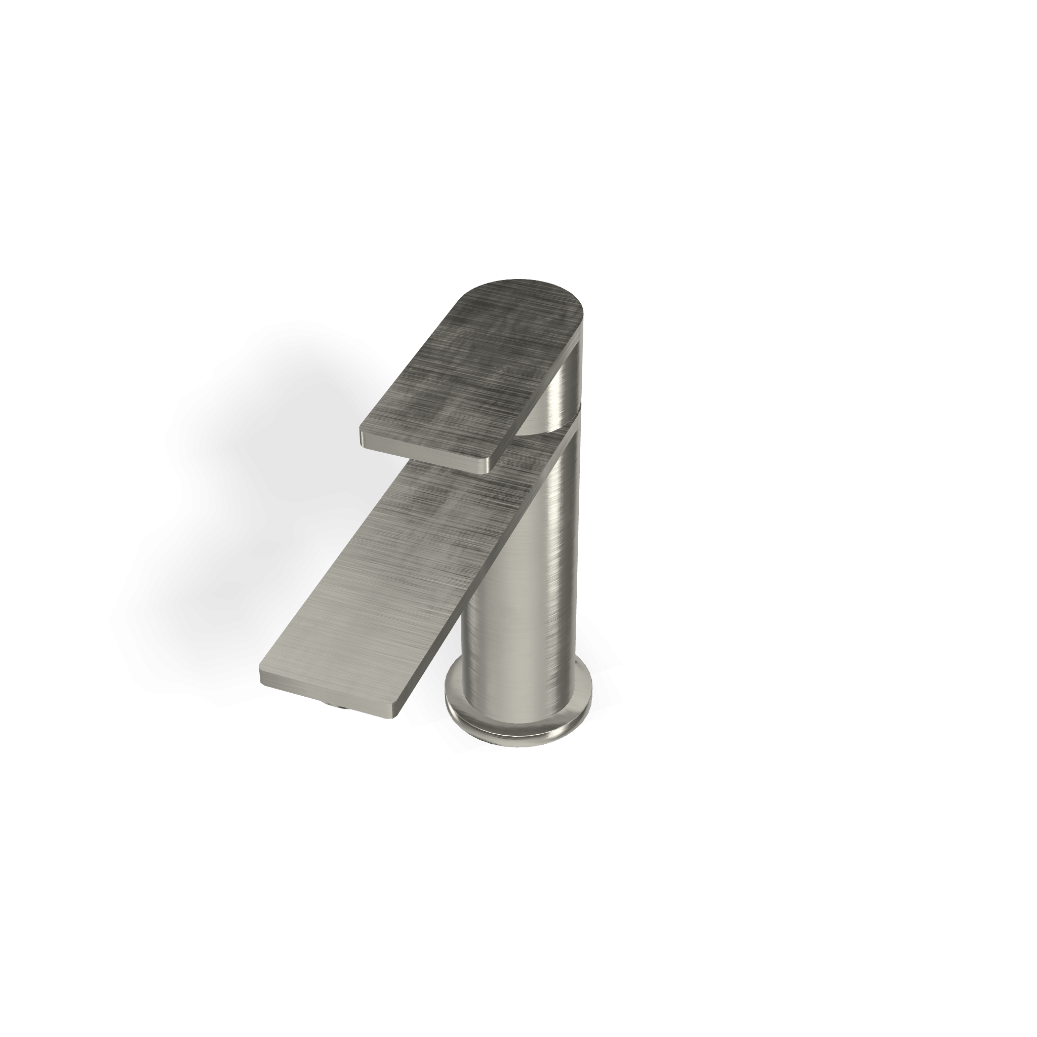 Treemme 3.6 IT9A11ISTSZZ miscelatore lavabo monocomando in, vista frontale su sfondo bianco - Rubinetterie Treemme