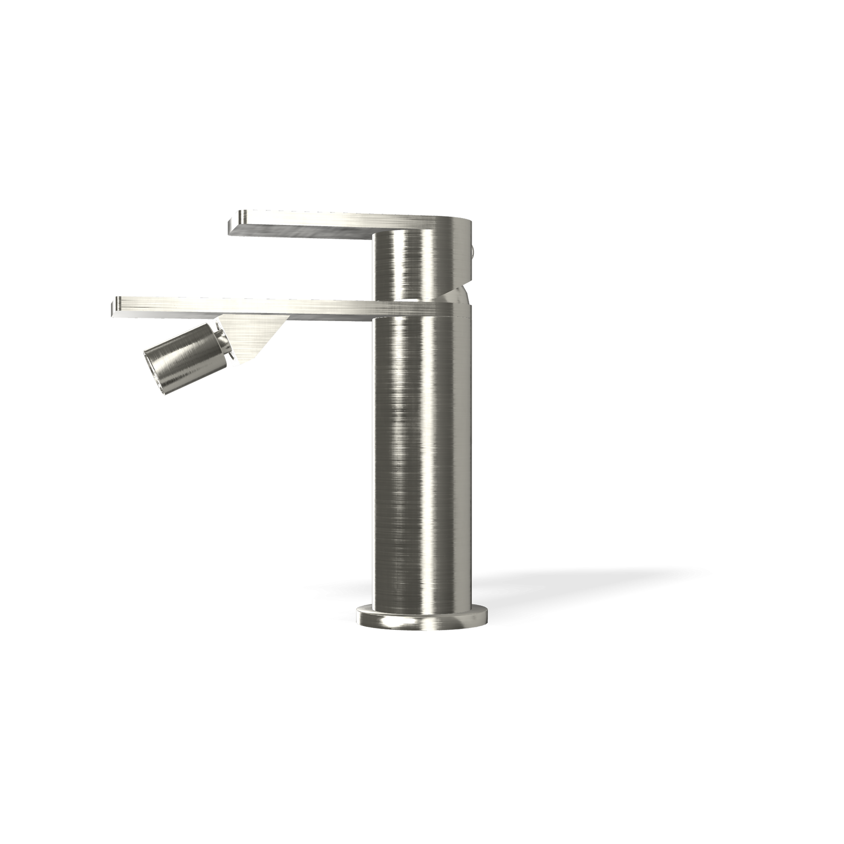 Treemme 3.6 miscelatore bidet con maniglia a leva inox Acciaio, componenti inclusi smontati: corpo incasso, placca e...
