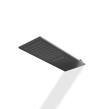 Treemme Los ITRTBR366CC soffione doccia 50x20 a parete con cascata cromo