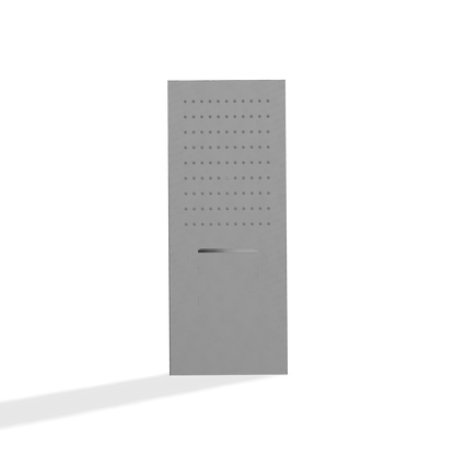 Treemme Los ITRTBR366CC soffione doccia 50x20 a parete con cascata cromo