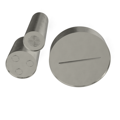 Treemme Watertube ITRTBR409IS soffione doccia a soffitto 3 funzioni inox satinato