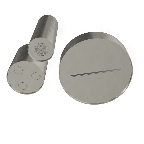 Treemme Watertube ITRTBR409IS soffione doccia a soffitto 3 funzioni inox satinato