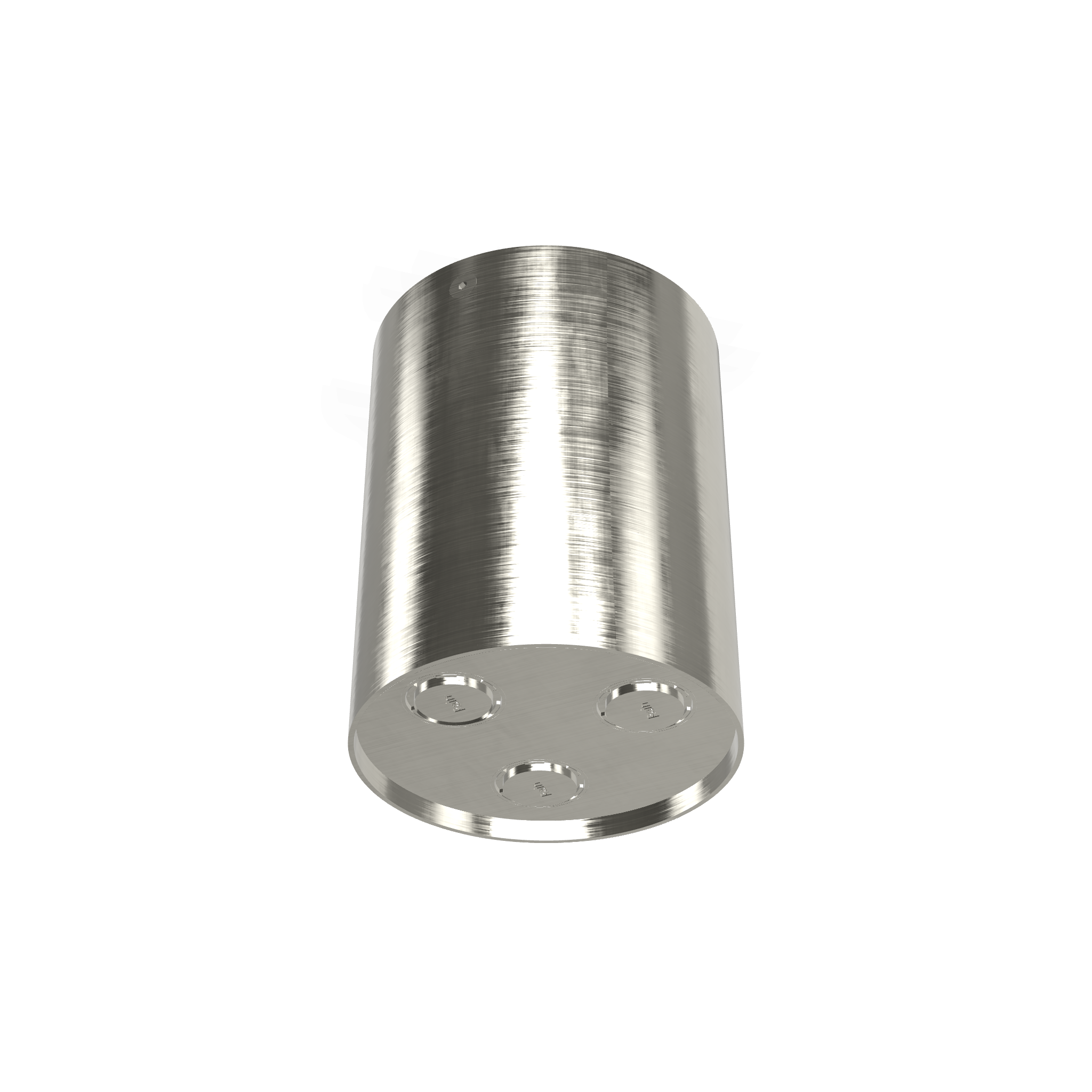 Treemme Watertube ITRTBR414IS soffione doccia a soffitto 10 Acciaio, componenti inclusi smontati: corpo incasso, placca e...