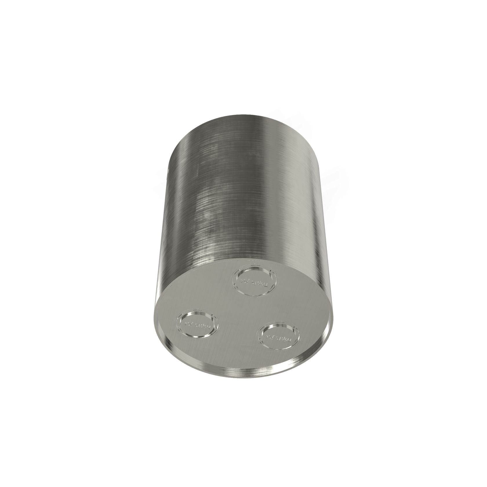 Treemme Watertube ITRTBR418IS soffione doccia a soffitto in, dettaglio ravvicinato della finitura e del marchio...