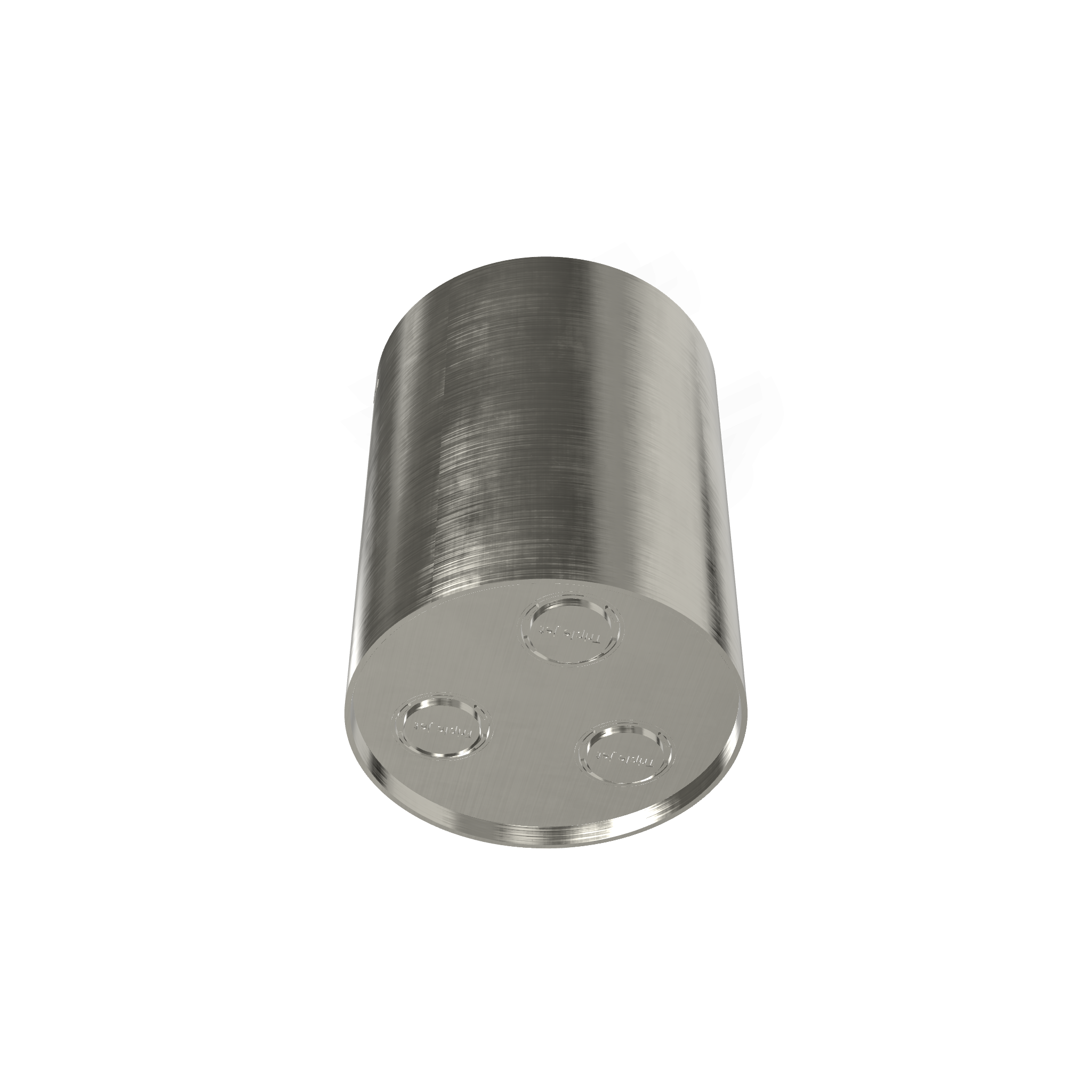 Treemme Watertube ITRTBR418IS soffione doccia a soffitto in, dettaglio ravvicinato della finitura e del marchio...