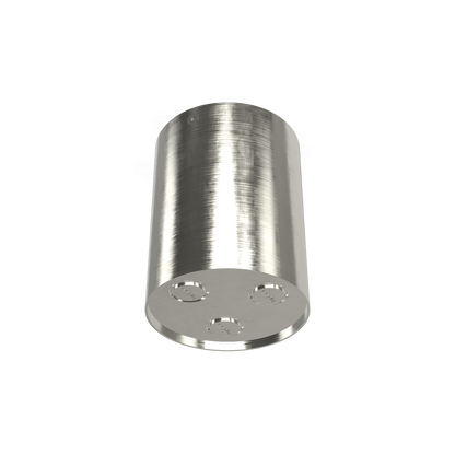 Treemme Watertube ITRTBR418IS soffione doccia a soffitto in acciaio inox satinato