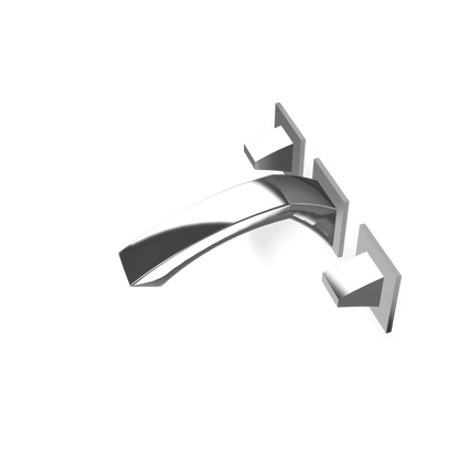 Treemme Arche gruppo lavabo a muro 193 mm senza parte incasso cromo RWIT0752CC15