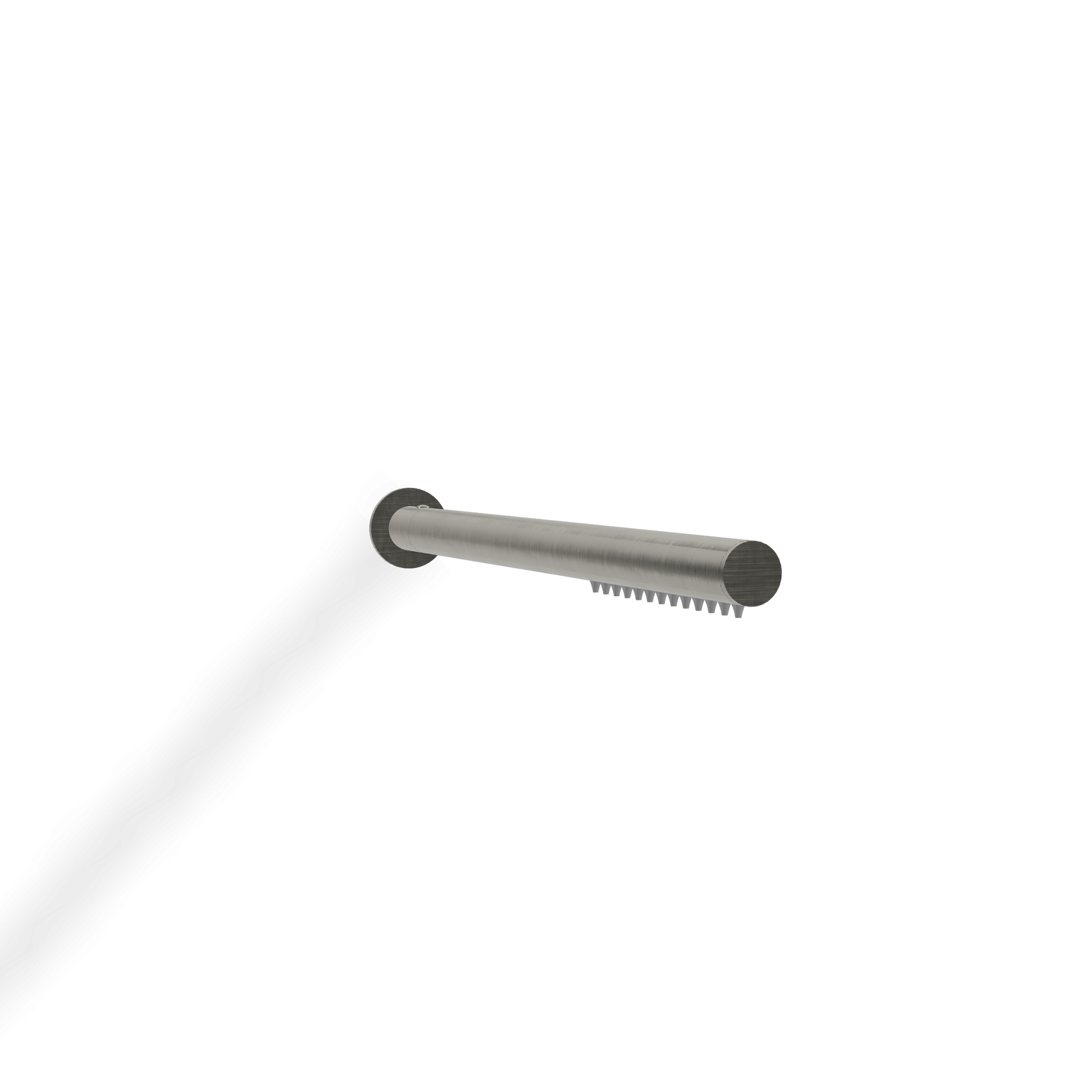 Treemme 22mm RWIT1147IS01 soffione stick a parete 36 cm in, componenti inclusi smontati: corpo incasso, placca e rosone...