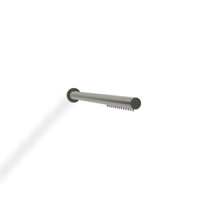Treemme 22mm RWIT1147IS01 soffione stick a parete 36 cm in, componenti inclusi smontati: corpo incasso, placca e rosone...