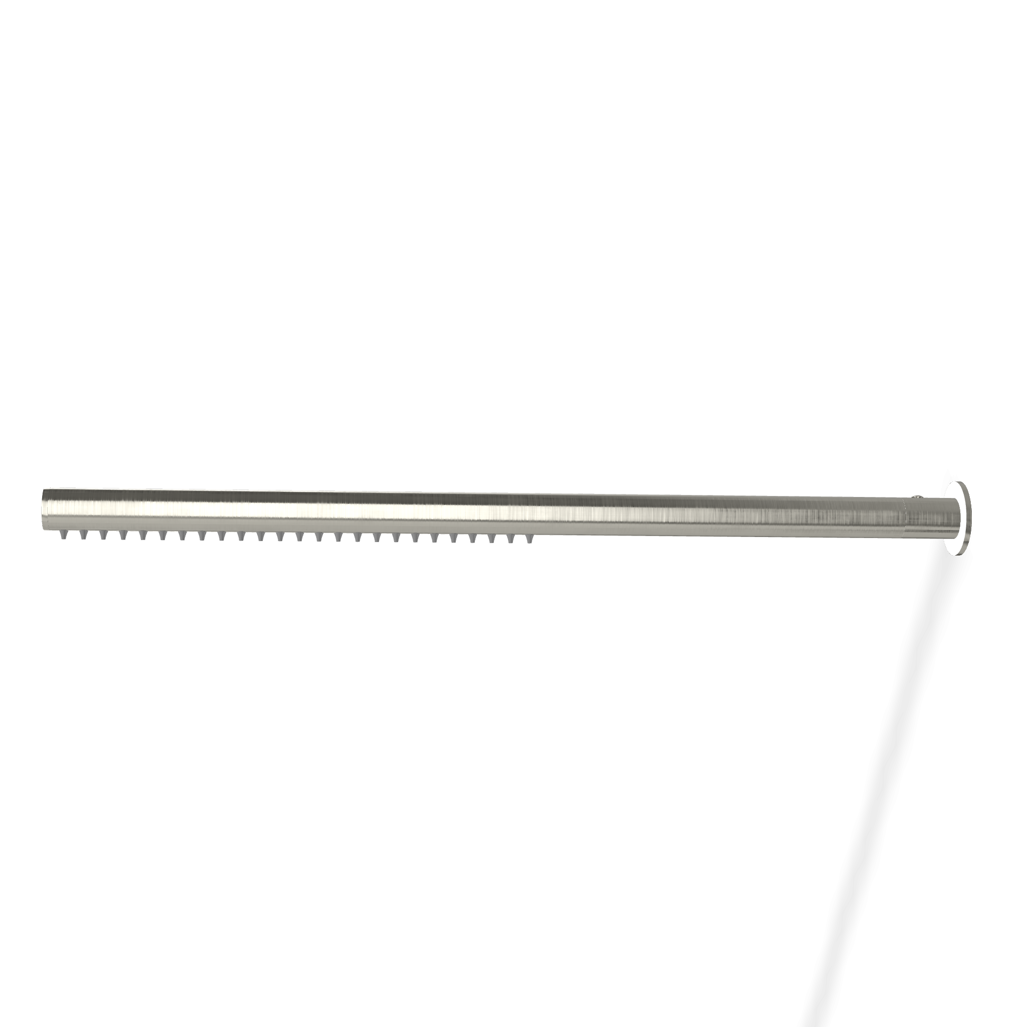 Treemme 22mm RWIT1147IS03 soffione stick a parete 48 cm in, componenti inclusi smontati: corpo incasso, placca e rosone...