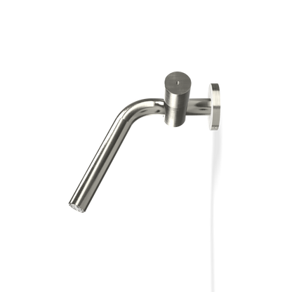 Treemme 22mm miscelatore lavabo a muro senza parte incasso inox satinato RWIT1151IS03