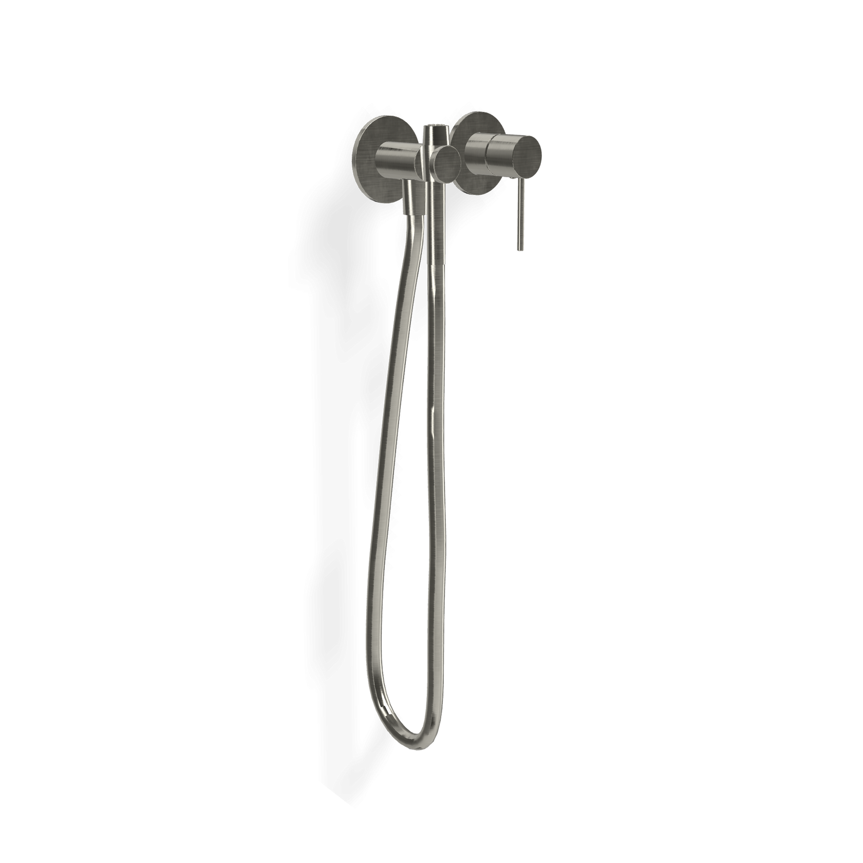 Disegno tecnico con quote di Treemme 40mm idroscopino wc e bidet con miscelatore senza Acciaio - Rubinetterie Treemme