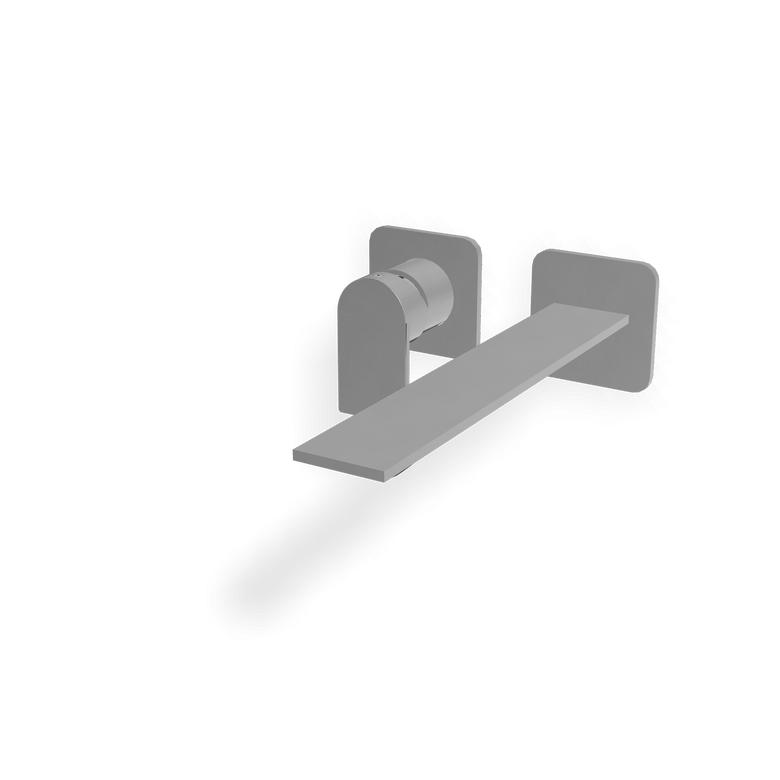 Treemme Ran RWIT22C9CC01 Miscelatore lavabo monocomando Cromo Lucido, vista frontale su sfondo bianco - Rubinetterie Treemme