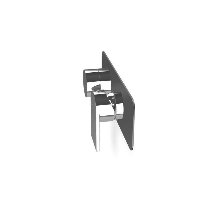 Treemme Ran RWIT22E2CC03 miscelatore doccia monocomando con Cromo Lucido, dettaglio ravvicinato della finitura e del...