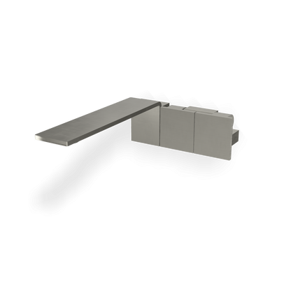 Treemme 5mm gruppo lavabo a muro 192 mm senza corpo incasso inox satinato RWIT2551IS10