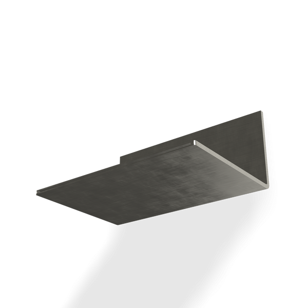 Treemme 3.6 cascata doccia 22 cm a parete inox satinato