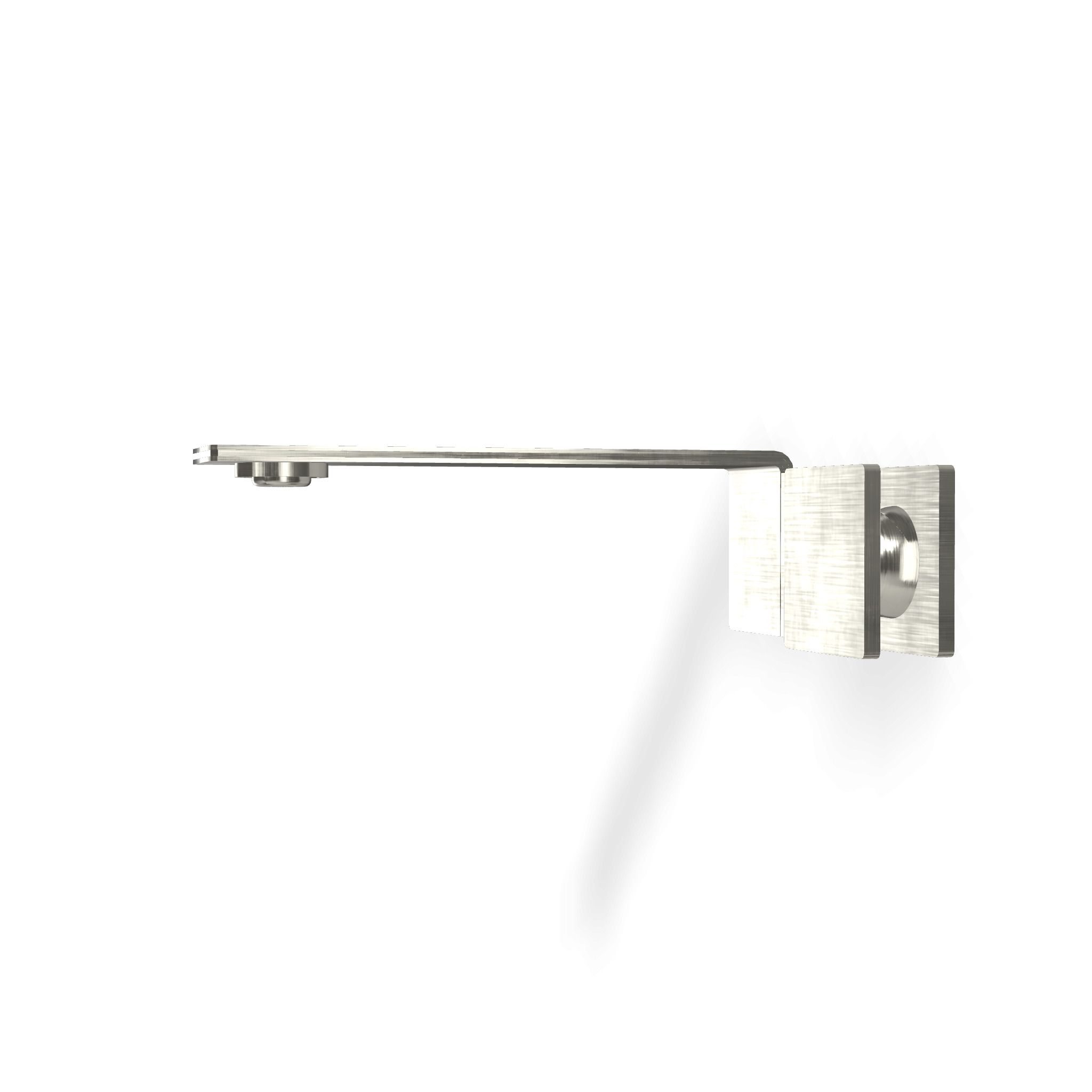 Treemme 5mm rwit2851is96 miscelatore lavabo senza parte Acciaio, vista laterale del profilo e della forma - Rubinetterie...