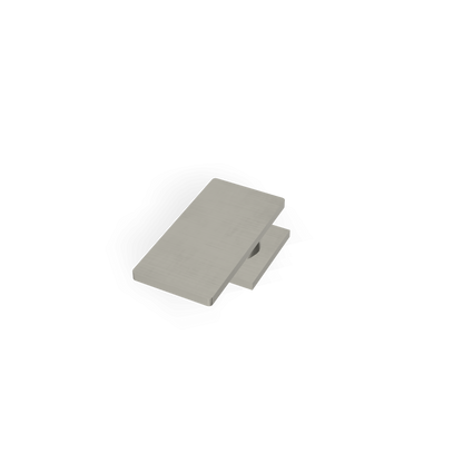 Treemme 5mm miscelatore monocomando remoto da piano per lavabo inox satinato