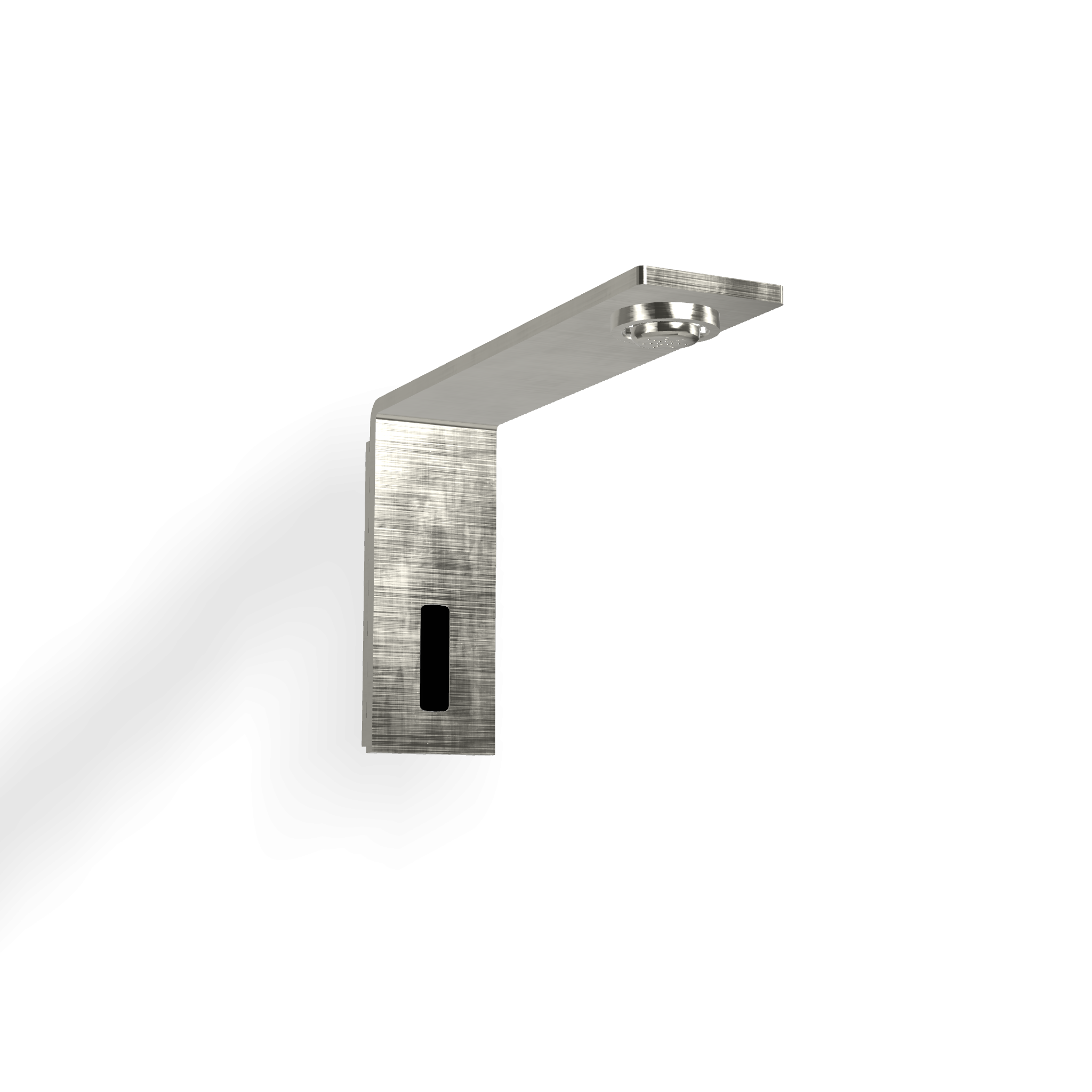 Treemme 5mm RWIT2895IS02 rubinetto elettronico con Acciaio in acciaio inox e satinato ambientato su piano bagno con...