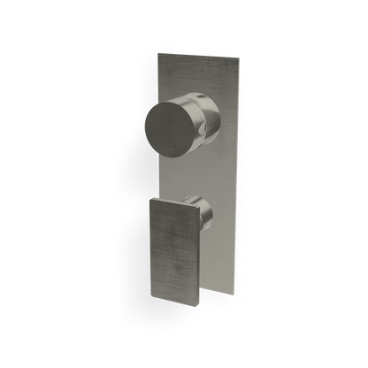 Treemme rwit28a3is01 miscelatore doccia monocomando con deviatore 3 uscite inox satinato