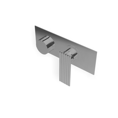 Treemme Los RWIT2AE2CC02 miscelatore doccia monocomando con deviatore 2 uscite senza parte incasso cromo