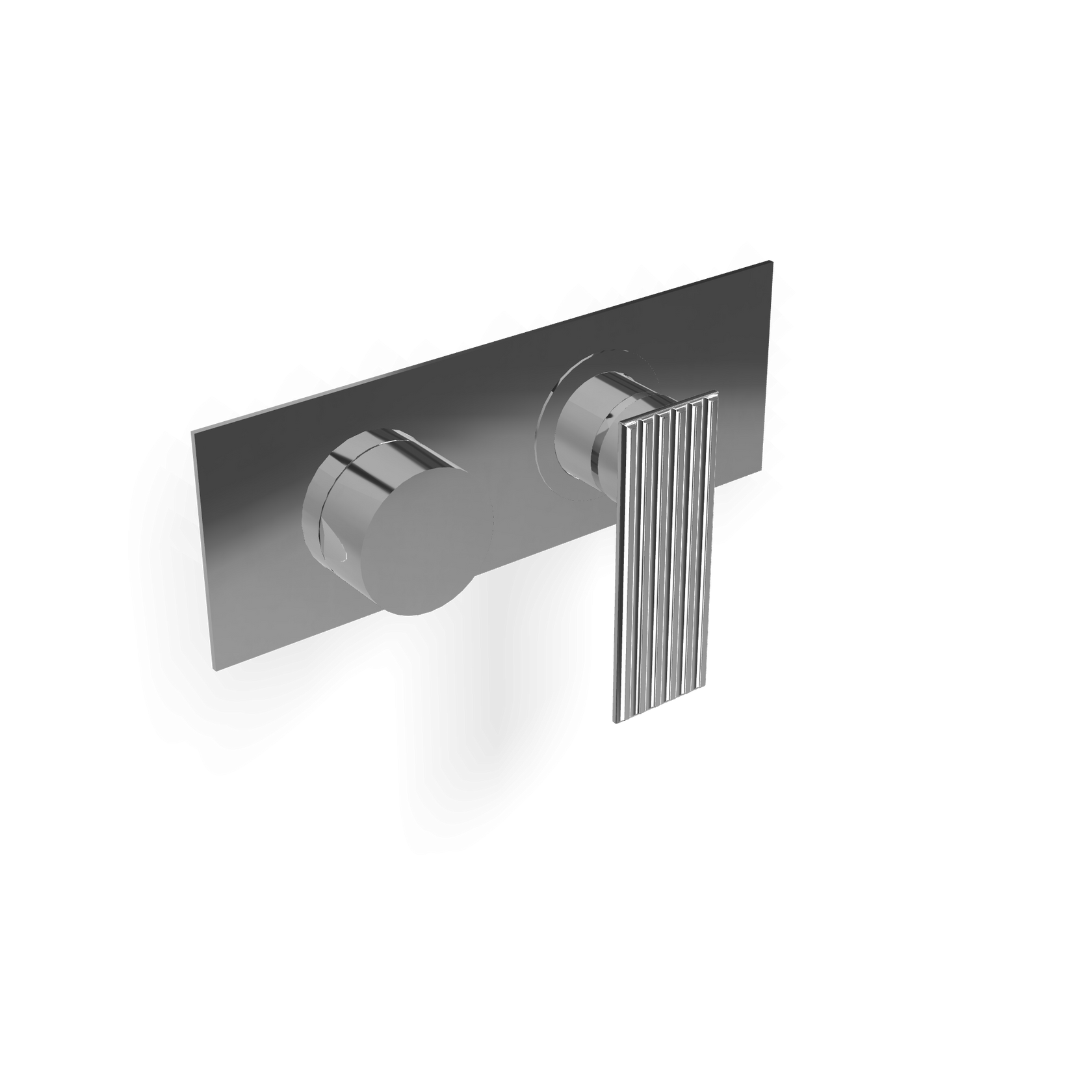 Treemme Los RWIT2AE2CC02 miscelatore doccia monocomando con Cromo Lucido, componenti inclusi smontati: corpo incasso...