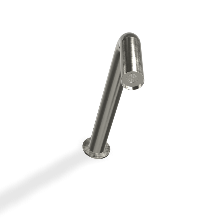 Disegno tecnico con quote di Treemme Watertube RWIT4A47IS02 soffione a parete in acciaio - Rubinetterie Treemme