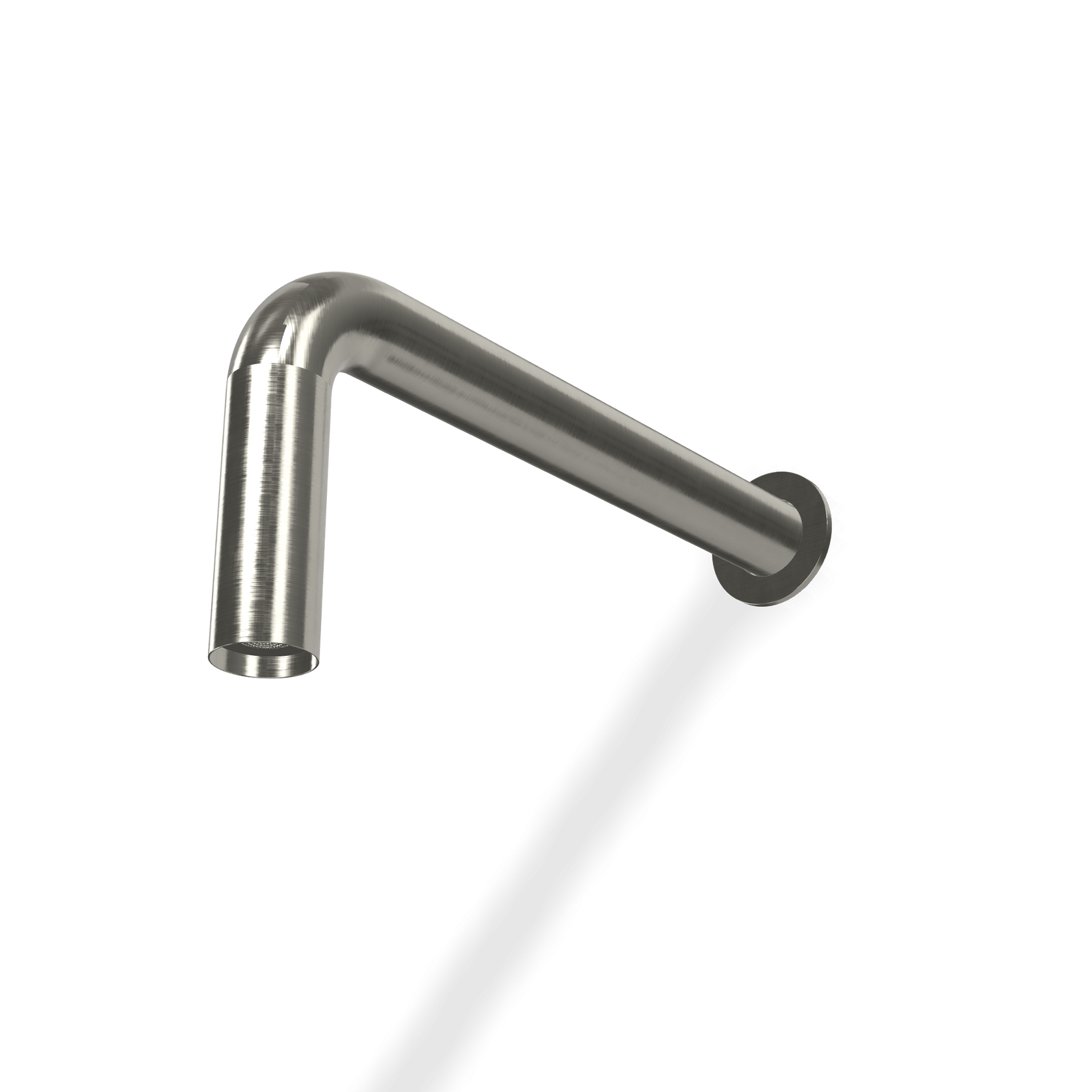 Treemme Watertube RWIT4A47IS02 soffione a parete in acciaio, componenti inclusi smontati: corpo incasso, placca e rosone...