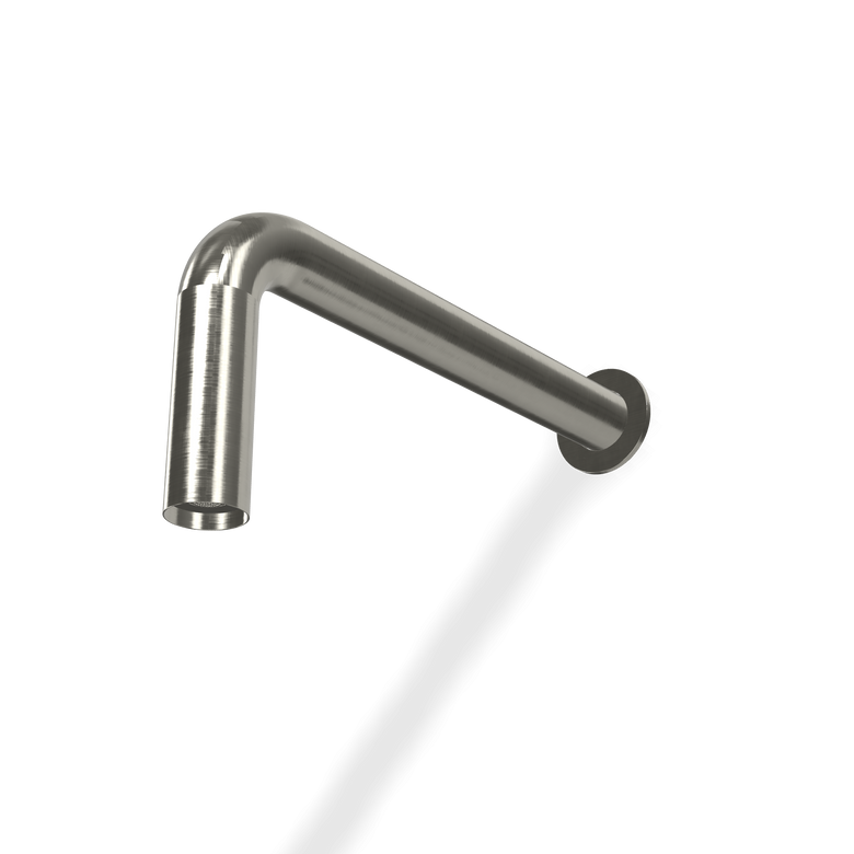 Treemme Watertube RWIT4A47IS02 soffione a parete in acciaio, componenti inclusi smontati: corpo incasso, placca e rosone...