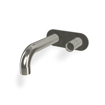 Treemme Watertube miscelatore lavabo incasso 220mm senza parte incasso inox satinato