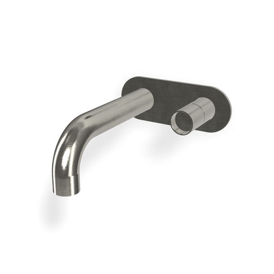 Treemme Watertube miscelatore lavabo incasso 220mm senza parte incasso inox satinato
