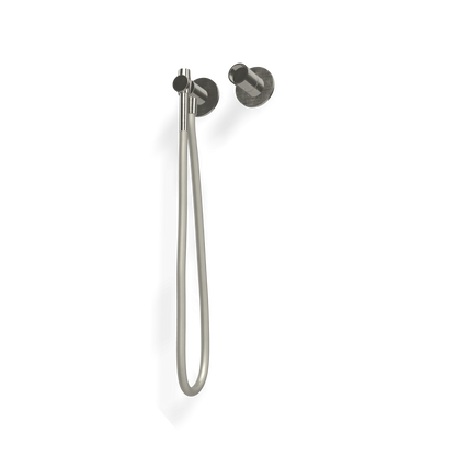 Treemme Watertube RWIT4AD4IS02 idroscopino per wc e bidet con miscelatore senza parte incasso inox satinato