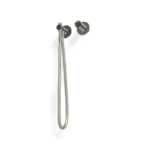 Treemme Watertube RWIT4AD4IS02 idroscopino per wc e bidet con miscelatore senza parte incasso inox satinato