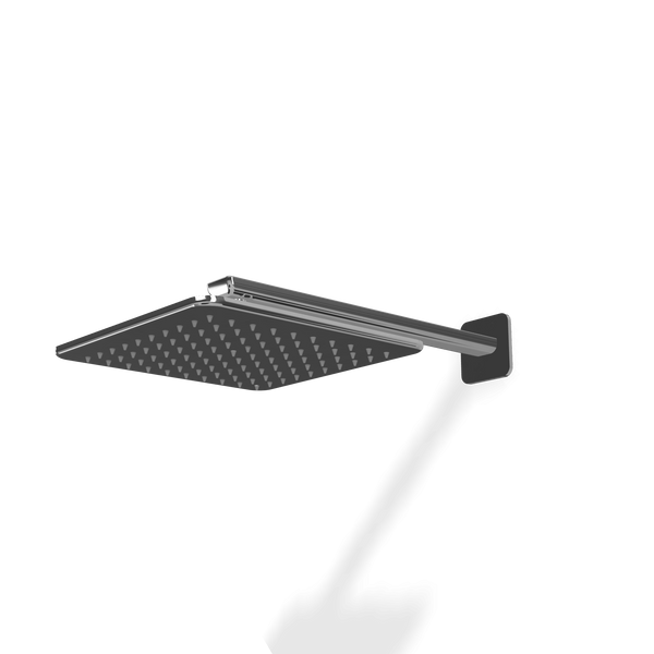 Treemme Hask soffione doccia 25x25 a parete anticalcare in ottone cromo RWIT6A47CC01