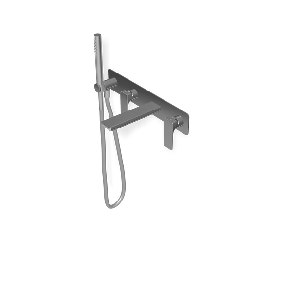 Treemme Hask RWIT6AD7CC01 miscelatore monocomando vasca con bocca e doccetta senza parte incasso cromo
