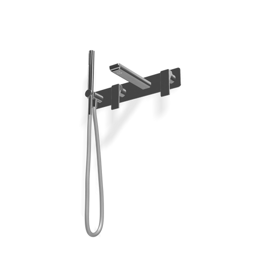 Treemme Hask RWIT6AD7CC01 miscelatore monocomando vasca con bocca e doccetta senza parte incasso cromo