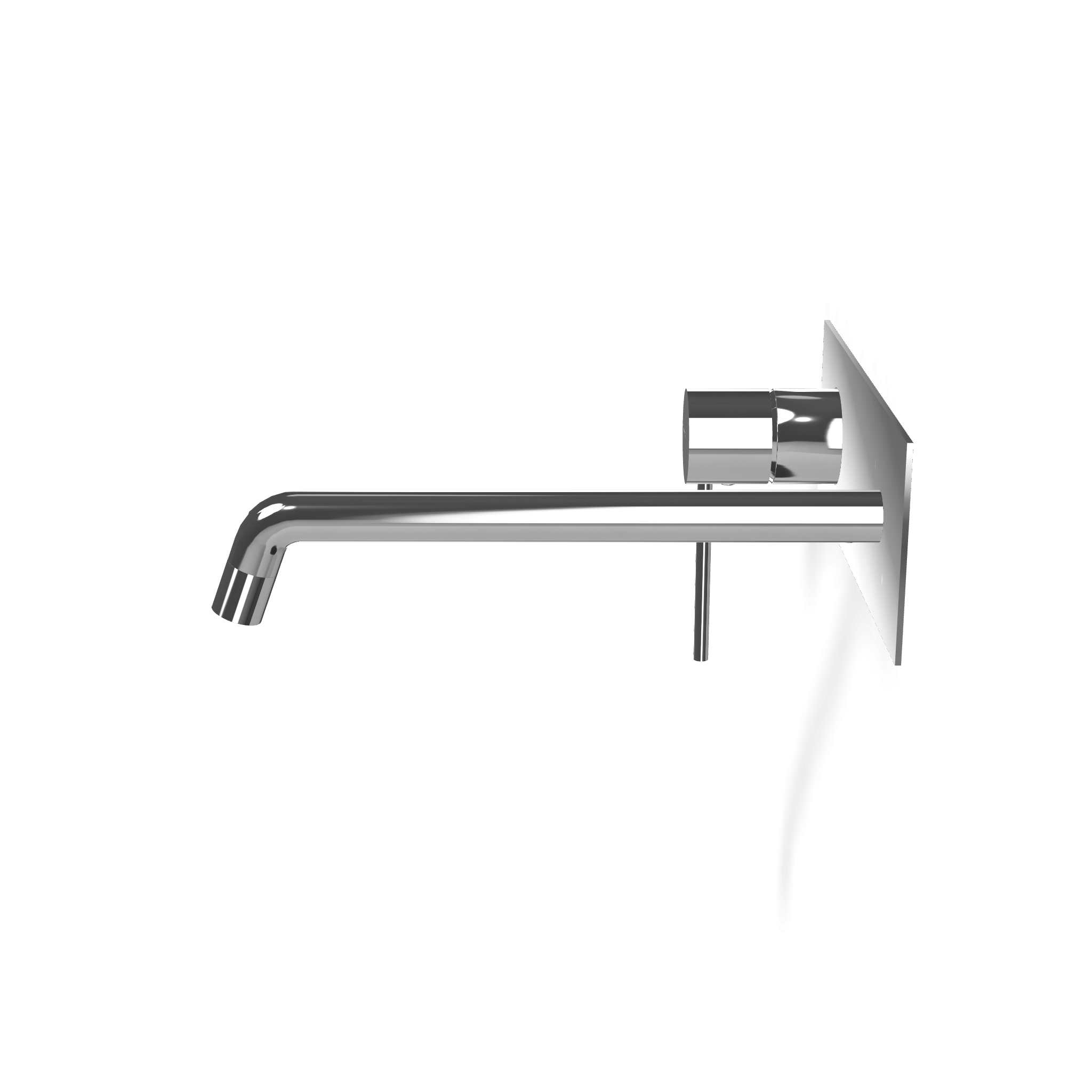 Treemme Up+ RWIT6BA9CC01 miscelatore monocomando lavabo 223 Cromo Lucido, vista frontale su sfondo bianco - Rubinetterie...