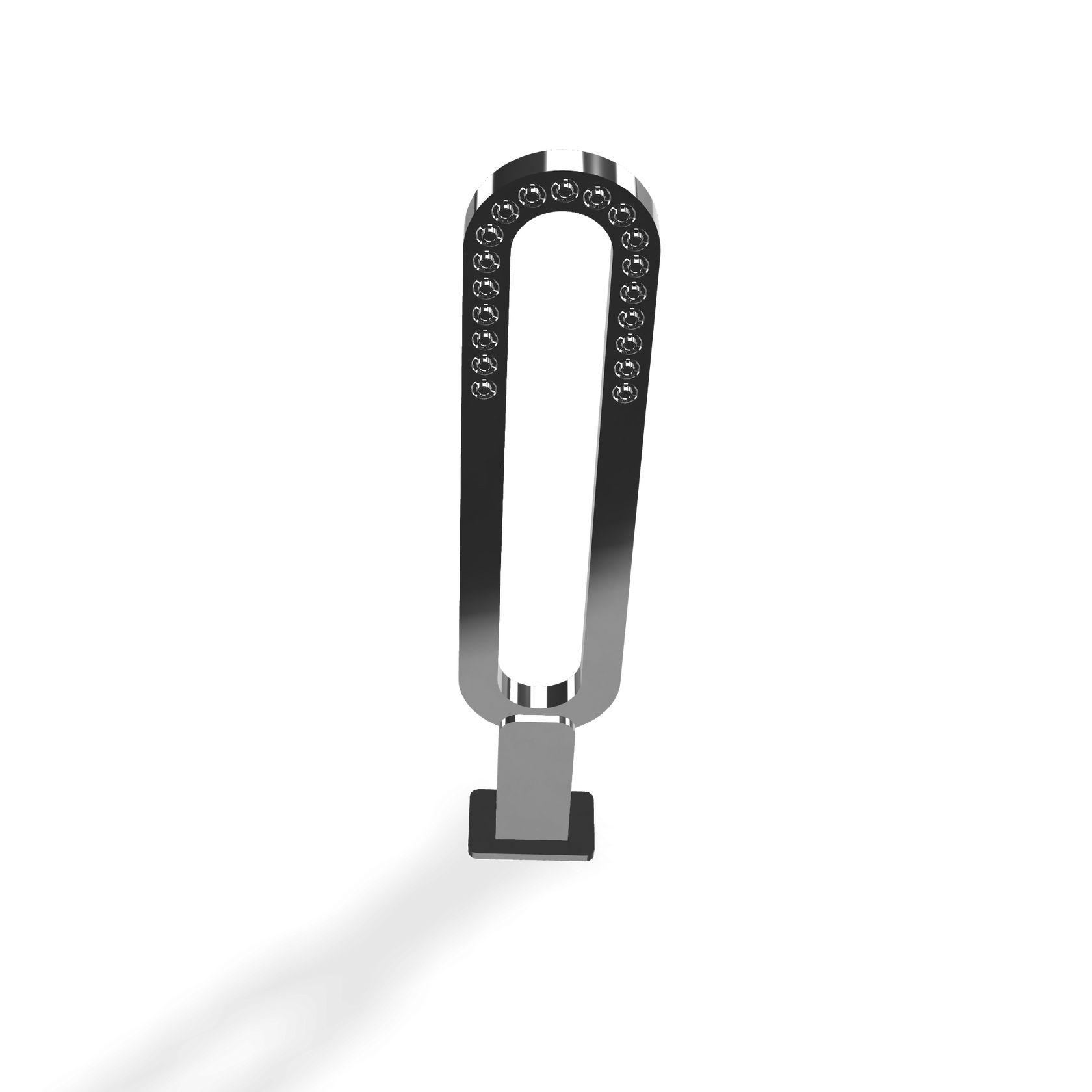 Treemme Philo RWIT7007CC01 soffione a parete 442 mm con Cromo Lucido, componenti inclusi smontati: corpo incasso, placca...